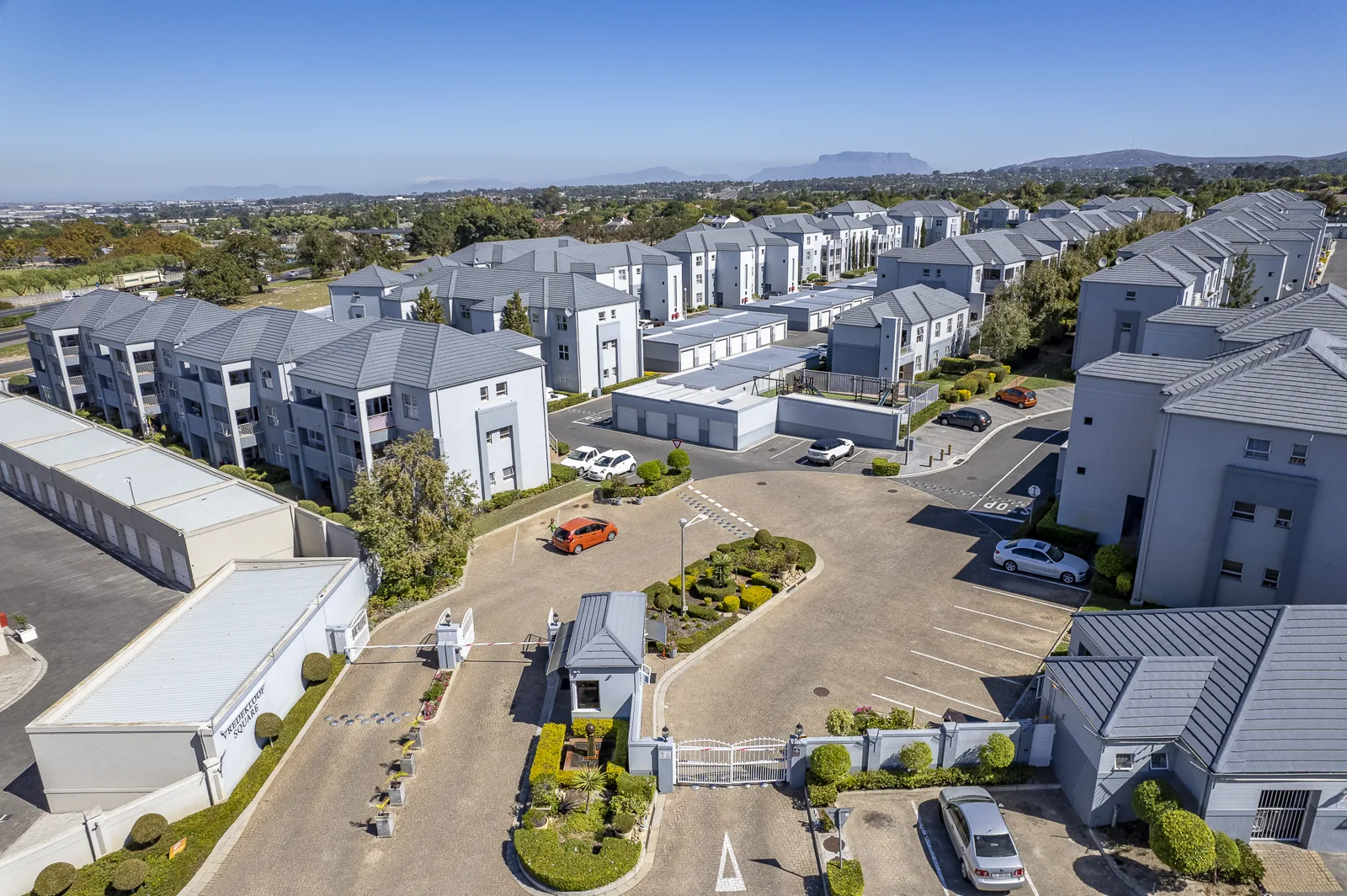 Neat and modern 2 bedroom ground floor apartment for sale in a secure 24H manned security complex